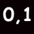 0,1 мм, Черный
