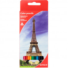 Олівці кольорові Kite Міста 12 кольорів K17-053-2