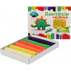 Пластилін Тетрада 140 г 6 кольорів 10139