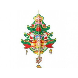 Подвеска новогодняя Елка 45 см G809