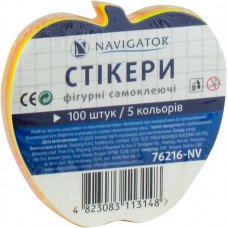 Блок паперу для нотаток Navigator липкий шар 100 шт 76216-NV