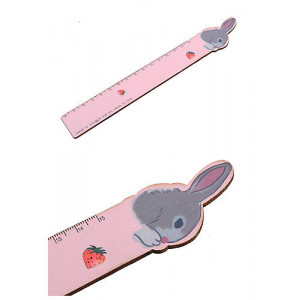 Лінійка дерев'яна 15 см 1314