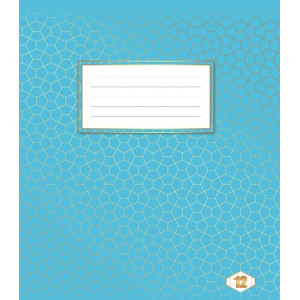 Зошит шкільний Тетрада Фоновий А5 у клітинку 12 аркушів TE12794