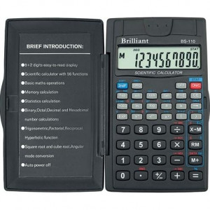 Калькулятор інженерний Brilliant 8р+2 BS-110