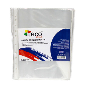 Файли Eco-Eagle А4 40 мк 100 шт TY-222