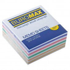 Папір для нотаток Buromax не склеєний 80х80 мм 250 аркушів BM.2265 Папір для нотаток Buromax не склеєний 80х80 мм 250 аркушів BM.2265