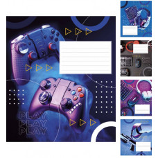 Зошит шкільний Школярик Star А5 у клітинку 18 аркушів