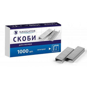 Скобы Navigator №10 1000 шт 75309-NV