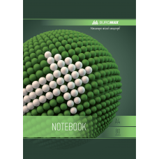 Блокнот Buromax Sphere А4 у клітинку 80 аркушів BM 24452101