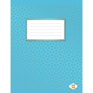 Зошит шкільний Тетрада Фоновий А5 у лінію 12 аркушів TE12795