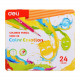 Карандаши цветные в металлическом пенале Deli Color Emotion 24 цвета EC00225 Карандаши цветные в металлическом пенале Deli Color Emotion 24 цвета EC00225