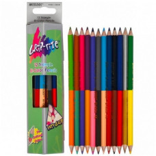 Олівці кольорові двосторонні Marco 24 кольори 9101-12CB