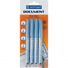 Набор линеров Centropen Document 2631/4