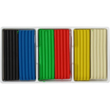 Пластилін зі стеком Луч Класика 120 г 6 кольорів 12С87808