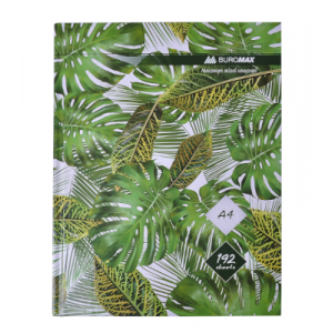 Книга канцелярська Buromax А4 в клітинку 192 аркуша BM.24419101