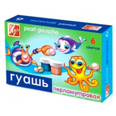 Набор гуашевых красок Луч 6 цветов 22С1400-08