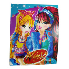 Розмальовка Слово Вінкс А4