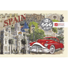 Блокнот-скетчбук Аркуш А5 без линівки 12 аркушів