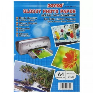Фотопапір Joyko глянцевий А4 210 г/м2 20 аркушів GSP-210