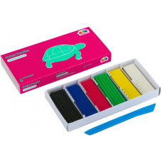 Пластилін зі стеком Гама 120 г 6 кольорів 200301