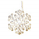 Подвеска новогодняя Снежинка 11х11 см HT-A00759S