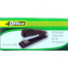 Степлер № 24 4Office 4-306  20 аркушів