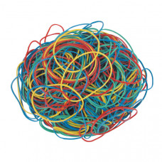 Резинки для денег Axent Delta  500 г цветные D4622