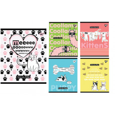 Зошит шкільний Yes Преміум А5 у клітинку 12 аркушів