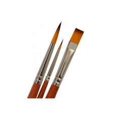 Набір пензлів Santi Синтетика №2, №8, №10 3 шт 310835