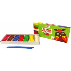 Пластилін восковий зі стеком Гамма 84 г 7 кольорів 331015/Сr