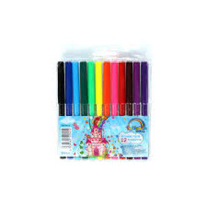 Набір фломастерів Fantasy World 12 кольорів FY1705/12