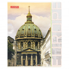 Зошит шкільний Тетрада Фемілі Лайн А5 у клітинку 48 аркушів Глітер