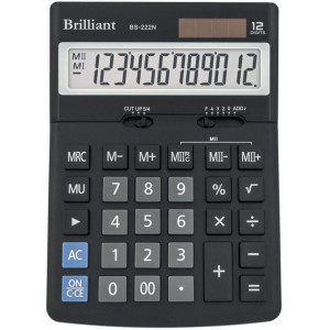 Калькулятор настільний Brilliant 12р BS-222N