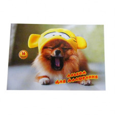 Альбом для малювання Фолдер А4 16 аркушів 77341