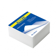 Блок бумаги для заметок Buromax склеенный 80х80 мм 330 листов BM.2200