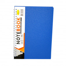 Блокнот Апельсин А5 у клітинку 40 аркушів бічна спіраль Б-БП5-40