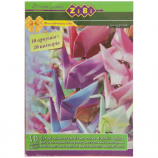 Картон кольоровий Zibi 10 аркушів ZB.1952