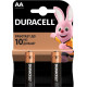 Батарейки щелочные Duracell 1,5 В АА 2 шт