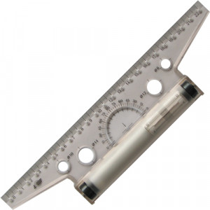 Рейсшина пластикова Спектр 22 см Р-220