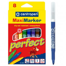 Набір фломастерів Centropen Perfect Maxi 8 кольорів 8610