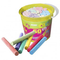 Крейда різнокольорова кругла VGR 60 шт 25361