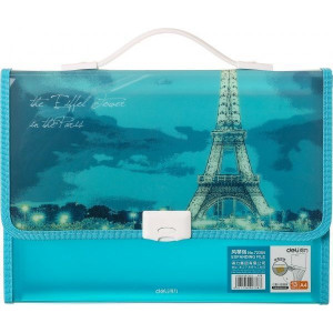 Портфель-картотека Deli А4 72354