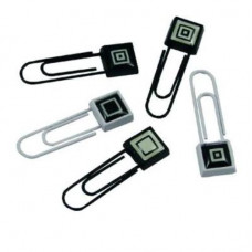 Скрепки Axent Black and White 32 мм 5 шт 4111