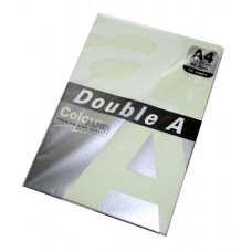 Папір офісний Double A А4 80 г/м2 50 аркушів зелений 0496