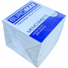 Блок бумаги для заметок Buromax не склеенный 90х90 мм 1000 листов BM.2276