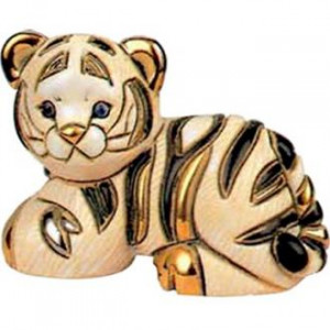 Статуетка De Rosa Rinconada Тигр білий Dr1720-16