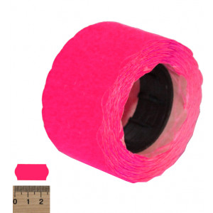 Ценники 26х12 мм 2 м фигурные