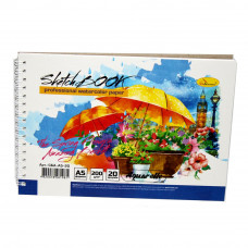 Блокнот-скетчбук Апельсин А5 без линівки 20 аркушів СБА-А5-20