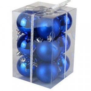 Набор елочных игрушек Pioner d=6 см 12 шт 91878-PN