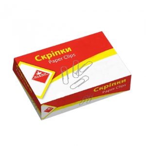 Скріпки Klerk нікельовані 78 мм 50 шт KL1810